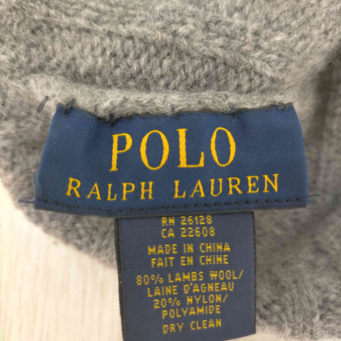 ポロラルフローレン POLO RALPH LAUREN ポニー刺繍 ウールニットキャップ メンズ