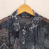 ザラ ZARA 総柄 ペイズリー柄 シースルー L/S シャツ レディース import:S