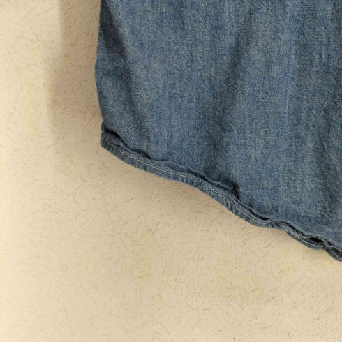 BLACKBIRD chambray shirt hand painted domestic メンズ