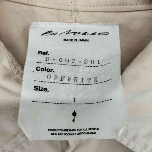 BLACKBIRD regular collar shirt domestic メンズ 1