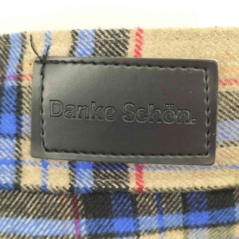 ダンケシェーン Danke Schon リフレクターパイピングチェックパンツ メンズ FREE