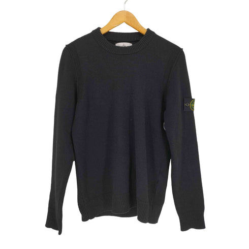 ストーンアイランド STONE ISLAND 24AW MAGLIA ラムウール クルーネックセーター メンズ JPN:S