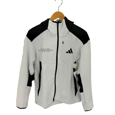 アディダス adidas アディダスアダプテーション ダブルニット フード付きトラックジャケット メンズ import:M