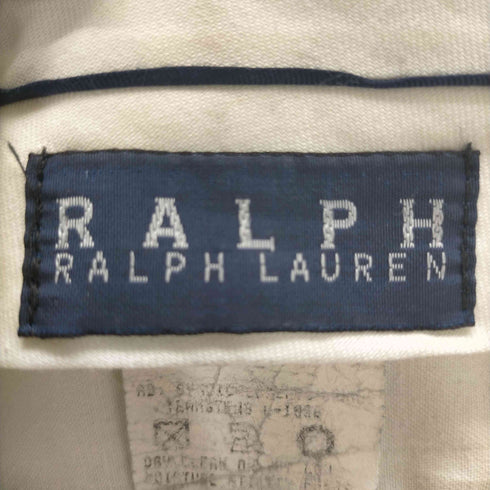 ラルフローレン RALPH LAUREN 大文字タグ タックスラックスパンツ メンズ 34×36