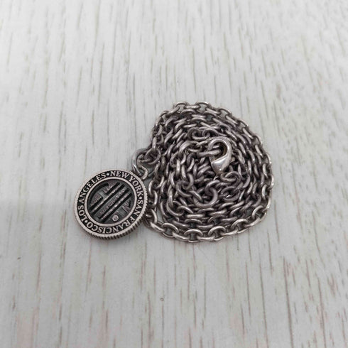 ハフ HUF regional necklace silver メンズ
