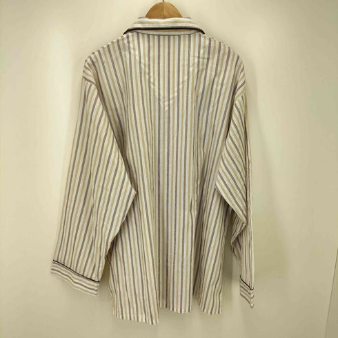 ストライプ L/S パジャマシャツ メンズ import:L