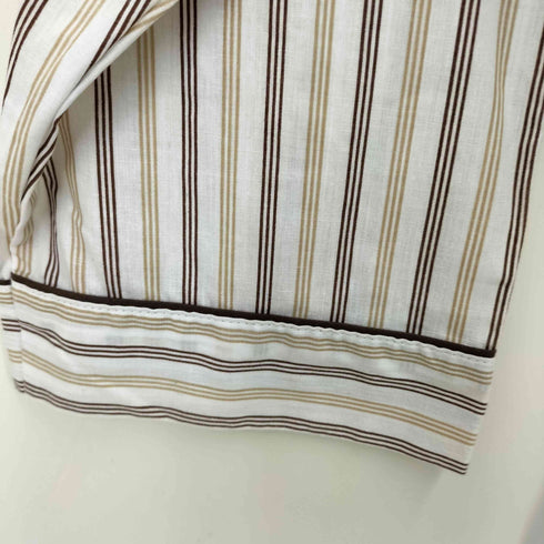 ストライプ L/S パジャマシャツ メンズ import:L
