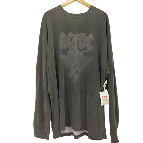 THE SWITCH IS ON WORLD TOUR Vintage加工 フェード バンド プリント L/S Tシャツ メンズ