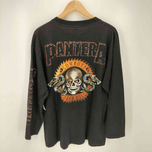 FLYBRANS ボディ COWBOYS スカル スネーク プリント L/S Tシャツ メンズ