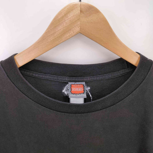 FLYBRANS ボディ COWBOYS スカル スネーク プリント L/S Tシャツ メンズ