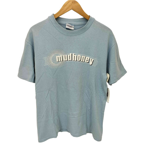 90-00S Hanes BEEFY-T ボディ バンド プリント S/S Tシャツ メンズ import:M