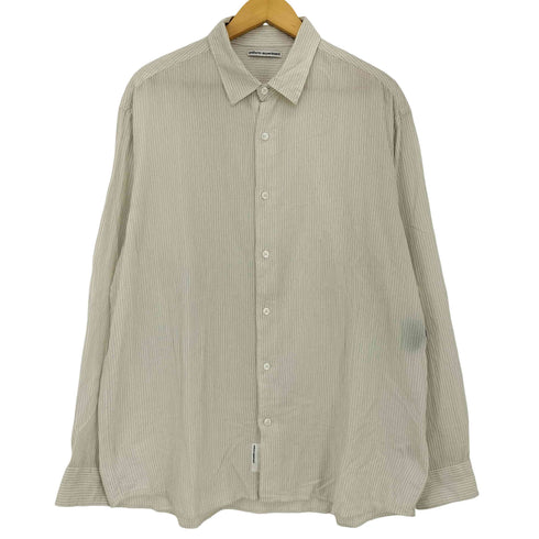 ユニフォームエクスペリメント uniform experiment STRIPE SHIRT メンズ JPN:4