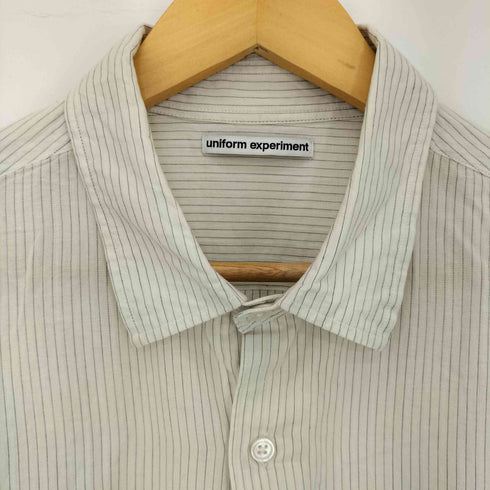 ユニフォームエクスペリメント uniform experiment STRIPE SHIRT メンズ JPN:4