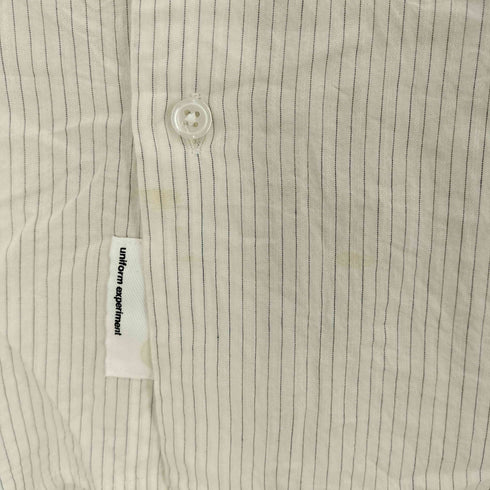 ユニフォームエクスペリメント uniform experiment STRIPE SHIRT メンズ JPN:4