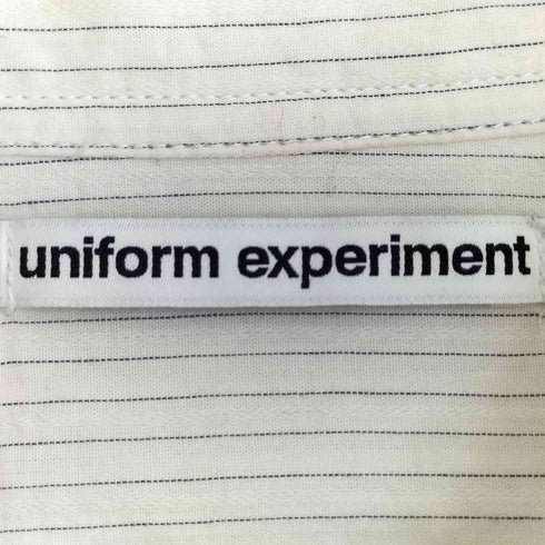 ユニフォームエクスペリメント uniform experiment STRIPE SHIRT メンズ JPN:4