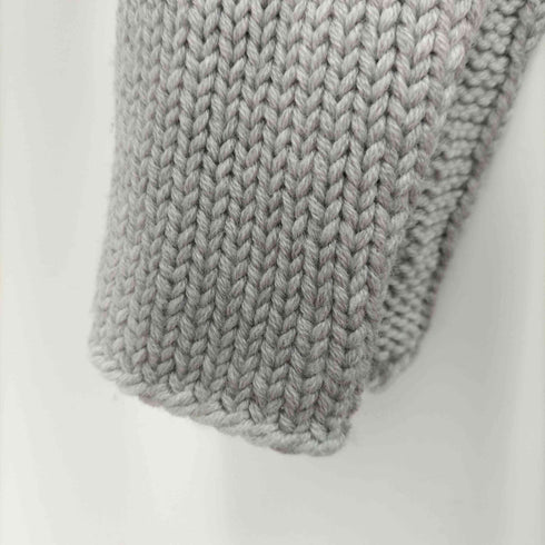 FABIANA FILIPPI イタリア製 PURE NEW WOOL ラインデザインニット メンズ import:M