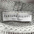 FABIANA FILIPPI イタリア製 PURE NEW WOOL ラインデザインニット メンズ import:M