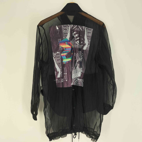 ディーゼル DIESEL 20SS CLAY JACKET シアー プリント ナイロン ジャケット レディース import:XS