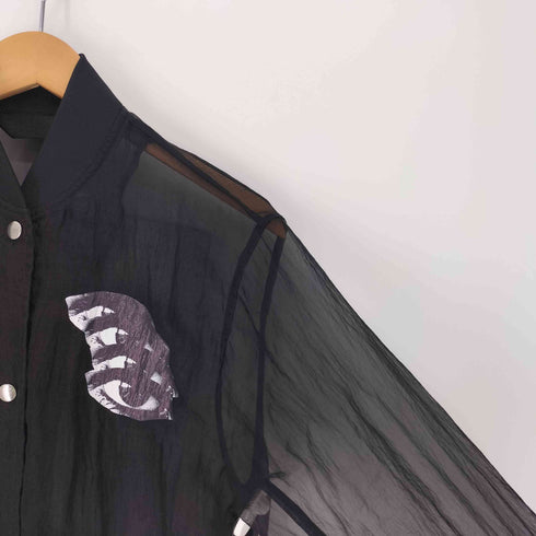 ディーゼル DIESEL 20SS CLAY JACKET シアー プリント ナイロン ジャケット レディース import:XS