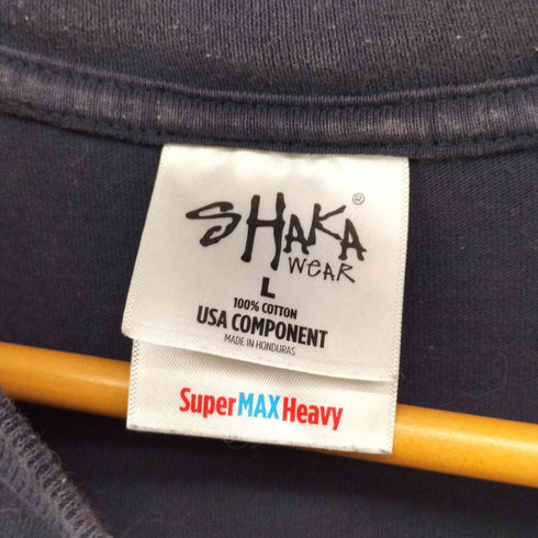 シャカウェアー SHAKA WEAR 7.5oz SUPERMAX HEAVY TEE 7.5oz マックスヘビーウェイトTシャツ 無地 メンズ JPN:L
