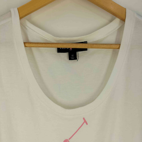 ラルフローレン RALPH LAUREN ビッグポニー プリント Uネック ウエストコード ワンピース レディース import:XS