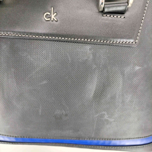 シーケーカルバンクライン ck Calvin Klein バイカラー レザービジネスバッグ メンズ
