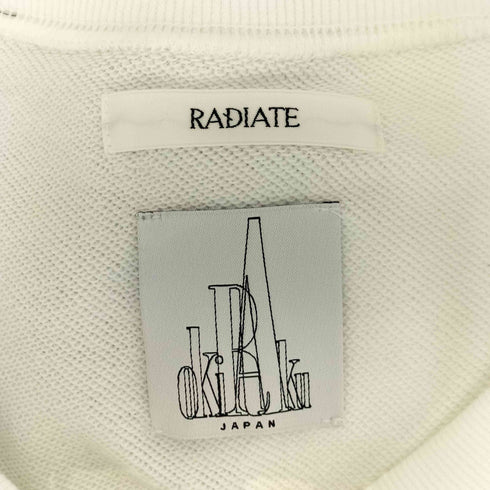 ラディエイト Radiate ラッフルスリーブグラフィックスウェット レディース 0