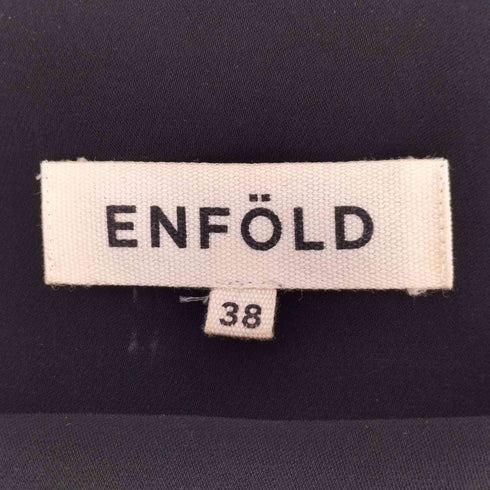 エンフォルド ENFOLD ボトルネックプルオーバーブラウス レディース JPN:38