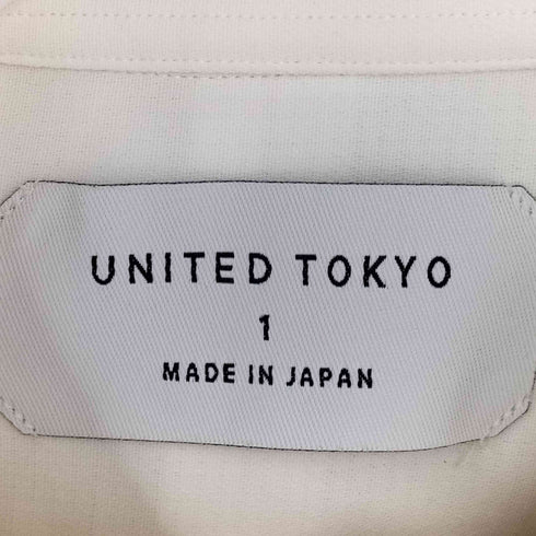ユナイテッドトウキョウ UNITED TOKYO コットンダブルフェイスシャツ メンズ 1