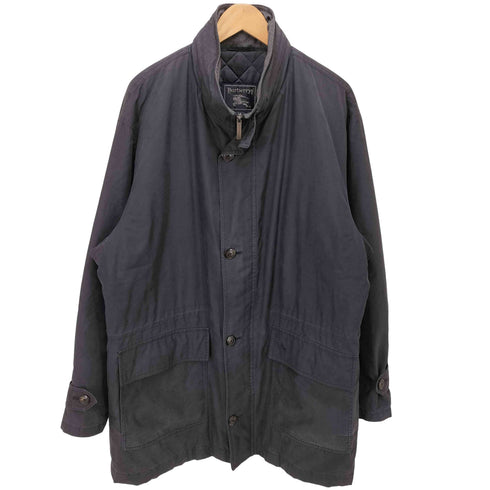 バーバリーズ BURBERRYS 90S 比翼 中綿 ジップアップ スタンドカラー ジャケット メンズ import:L