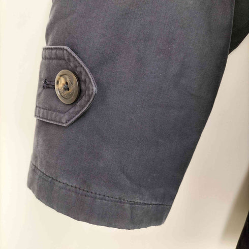 バーバリーズ BURBERRYS 90S 比翼 中綿 ジップアップ スタンドカラー ジャケット メンズ import:L