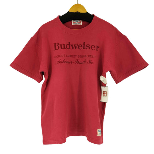 バドワイザー Budweiser 刺繍 半袖スウェット メンズ