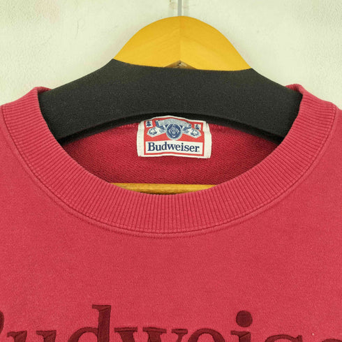 バドワイザー Budweiser 刺繍 半袖スウェット メンズ