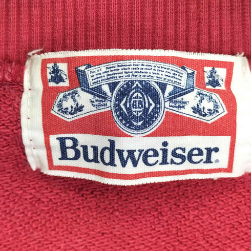 バドワイザー Budweiser 刺繍 半袖スウェット メンズ
