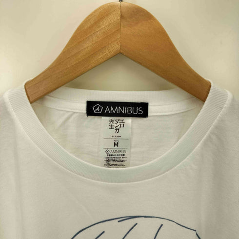 AMNIBUS キャラクター 大判 プリント アニメ Tシャツ メンズ import:M