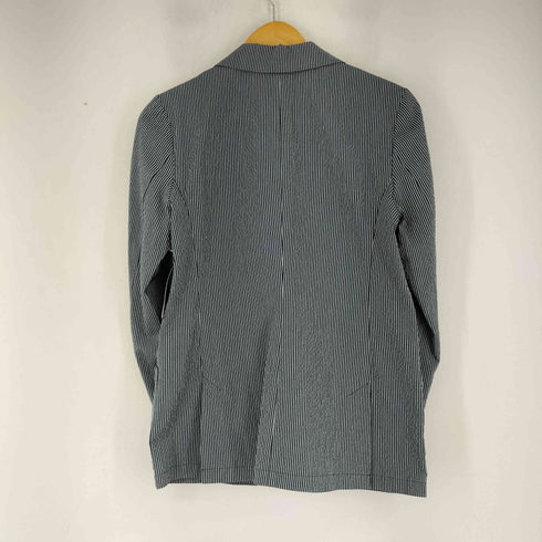 エンポリオアルマーニ EMPORIO ARMANI シアサッカー ストライプテーラードジャケット メンズ 14 A