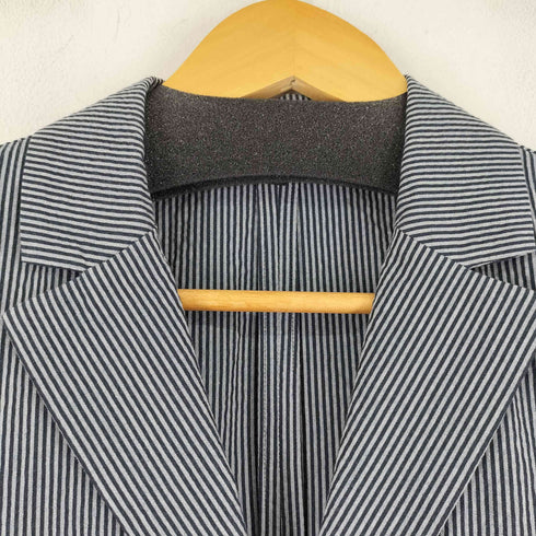 エンポリオアルマーニ EMPORIO ARMANI シアサッカー ストライプテーラードジャケット メンズ 14 A