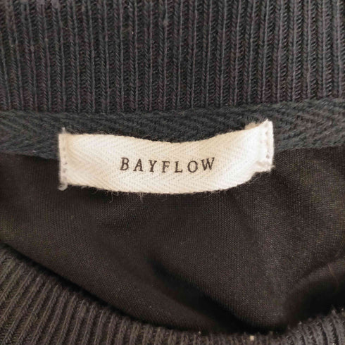 ベイフロー BAYFLOW 20年モデル フェイクスウェードクルーネックスウェット メンズ JPN:3