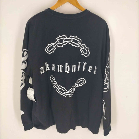 フォトプリントロングスリーブTシャツ メンズ import:XL
