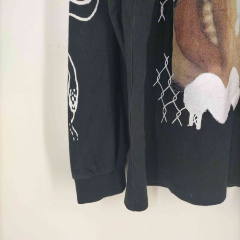 フォトプリントロングスリーブTシャツ メンズ import:XL