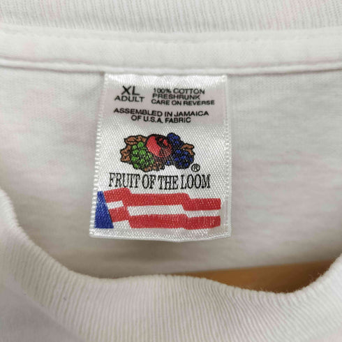 フルーツオブザルーム FRUIT OF THE LOOM 90s シングルステッチ ハートクイーンプリントS/S TEE メンズ JPN:XL