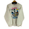 ジャージーズ JERZEES 80~90s USA製 プリントクルーネックスウェット メンズ JPN:L