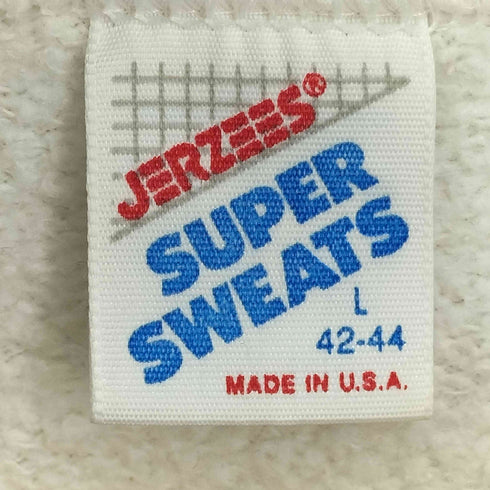 ジャージーズ JERZEES 80~90s USA製 プリントクルーネックスウェット メンズ JPN:L