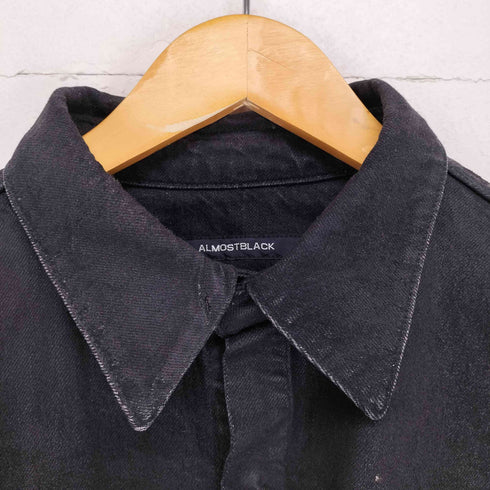 オールモストブラック ALMOSTBLACK 20AW BLACK DENIM SHIRT メンズ JPN:2