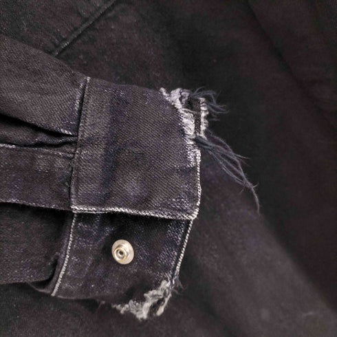 オールモストブラック ALMOSTBLACK 20AW BLACK DENIM SHIRT メンズ JPN:2