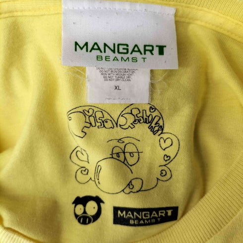ビームスティー BEAMS T コラボ MANGAR T VOCALO IS A RIVAL キャラクター プリント Tシャツ メンズ JPN:XL