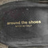 アラウンドザシューズ around the shoes イタリア製 タッセル スウェード ローファー メンズ M
