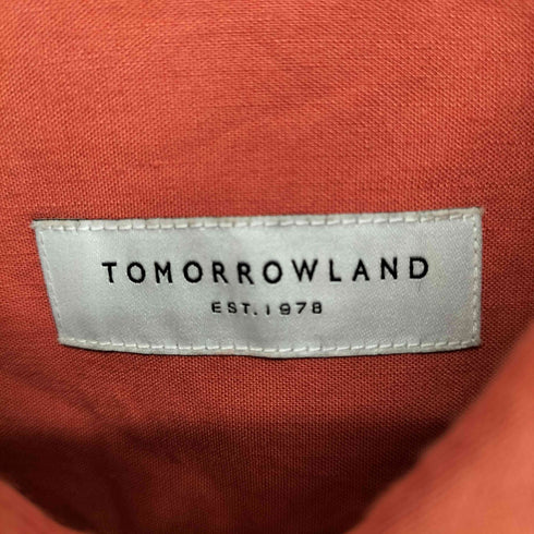 トゥモローランド TOMORROWLAND 21SS リネンビスコース レギュラーカラーシャツ メンズ JPN:S