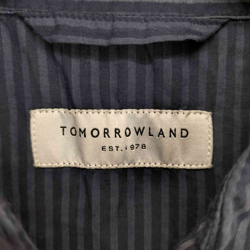 トゥモローランド TOMORROWLAND レギュラーカラーストライプS/S シャツ メンズ JPN:S