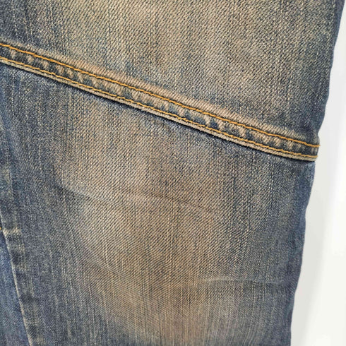 タフジーンズスミス TOUGH Jeansmith Y2K archive フラップポケット ダメージ加工 ストレートデニム メンズ US:32-33